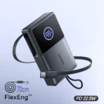 JR-PR1 22.5W Built-in Retractable Cable Powerbank10000mAh - Image 3