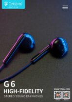Celebrat G6 with Mic In-ear Stereo headphone for wholesale - Image 2