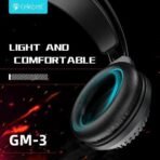 Celebrate GM-3 Wired Gaming Headset, 3D Surround Sound, Support Dual Stereo Channel - Image 4