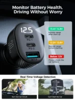 JR-CCD04 2A1C 30W Car Charger - Image 2