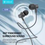 Celebrat G35 Wired Earphones With HiFi and High-definition Sound Quality (Copy) - Image 5