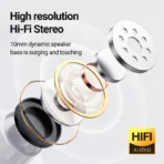 Celebrat G35 Wired Earphones With HiFi and High-definition Sound Quality - Image 3