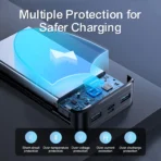 JR-QP192 20000mah 22.5W fast charging powerbank with LCD display - Image 3