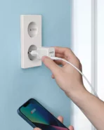 Anker Fast Charger, Foldable, 20W, TYPE-C Cable, White, B2149P22 - Image 4