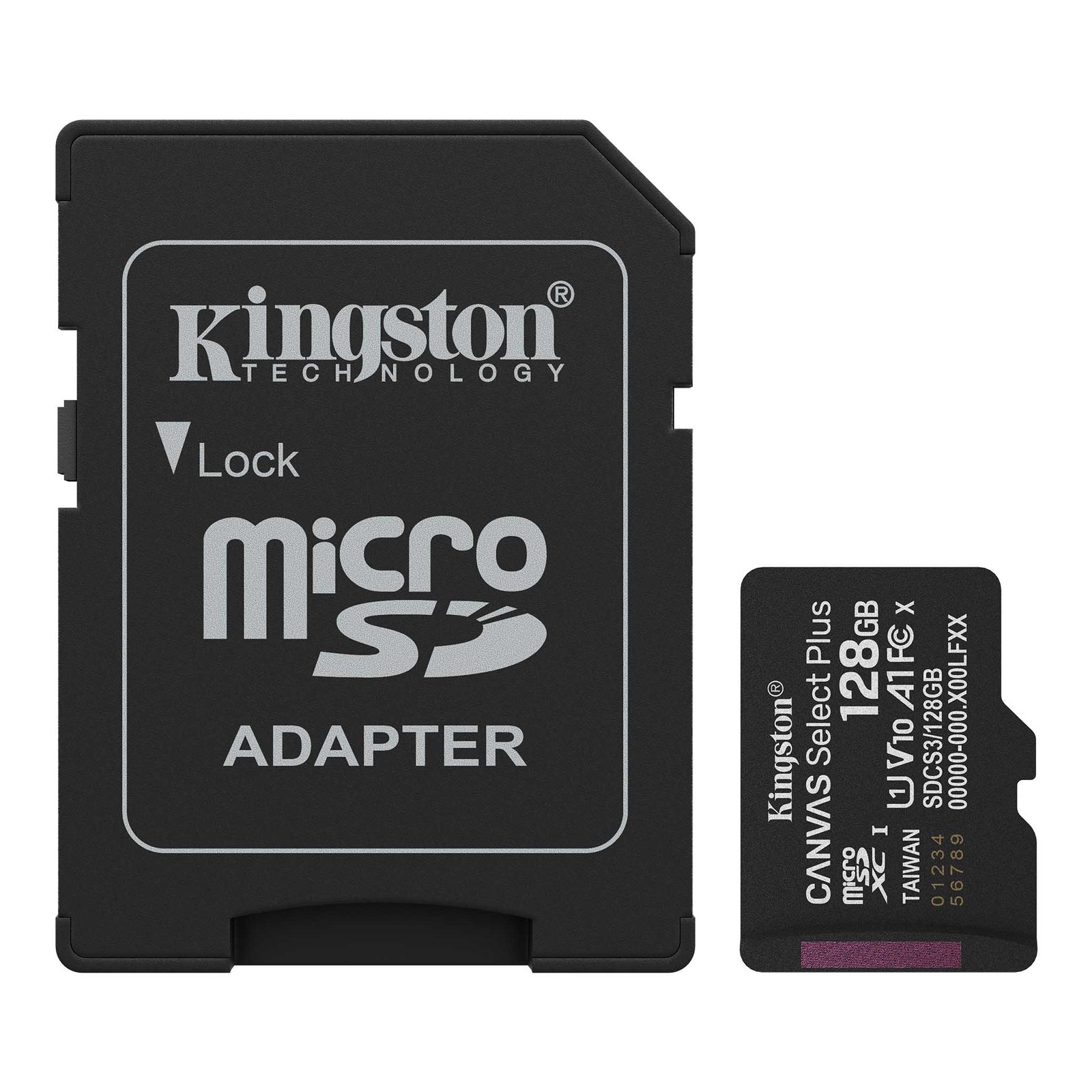SDCS3_128GB-zm-lg kingston 128 GB Memory Card For Mobile Phones - Micro SD Cards - SDCS2/128GB - Image 1