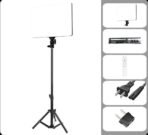 Blukama live-P19 Professional LED Photography Light with 3 Colors (White, Warm, Cold), 700 Lamp Beads with Remote Control Perfect for Photography and Content Making - Image 2