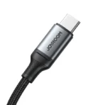 SA21-1T3 Speedy Series 30W 3-in-1 Fast Charging Cable (Type-C to L+C+M) 1.2m-Black - Image 3