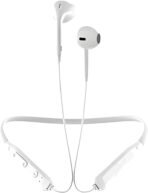 BH75 Wireless Headphones with High Sound Quality, Smart Control, 10 Hours Playtime, Bluetooth 5.0 - White