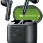Oraimo FreePods Neo ENC Wireless Earbuds (OTW-330S) Bluetooth TWS Earphone with APP Control,50h Play Time, Anifast Fast Charging, Half-in-Ear Earbuds with Sound 360 Spatial Audio Speed – Black