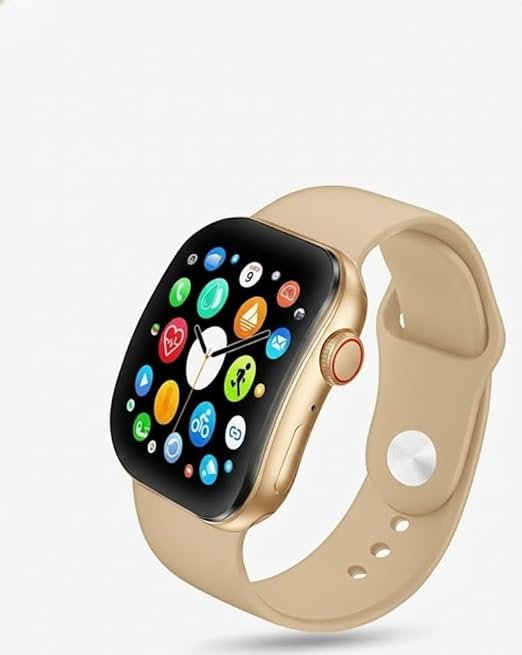 51-seEmjreL._AC_SX522_ MERV - X10 Mini 3 SmartWatch WearFit - (41mm) (Gold) - Image 1