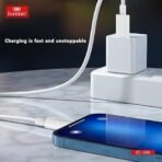 Earldom Fast Charging Cable Type-C to Type-C Portable Fast Charger Data Cable, Support Pd 60W - Image 4