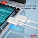 Earldom Fast Charging Cable Type-C to Type-C Portable Fast Charger Data Cable, Support Pd 60W - Image 3