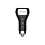 36W Fast Car Charger with 2 USB Ports and LED Display Showing Battery Percentage and Power for Device or Car | - Image 5