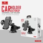 Earldorn ET-EH59 Mobile Phone Car Holder - Black - Image 2