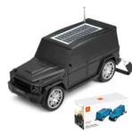 Bluetooth Speaker Car Solar Charging B2 Kisonli With Flashlight USB Portable - Black