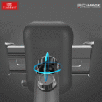 EARLDOM ET-EH59 Suction Cup 360 Degree Rotation Car Holder - Black - Image 2