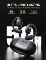 JR-OE4 Open-Ear True Wireless Headphones-Black - Image 6