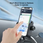 JR-ZS431 Bike Phone Mount Holder-Black - Image 4