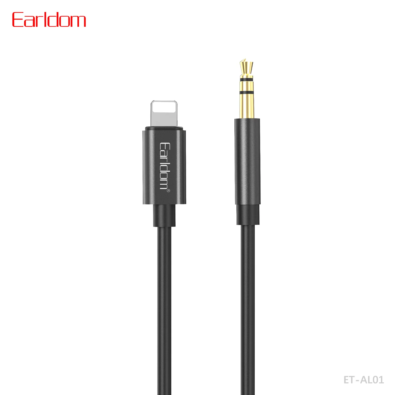 1_89a3a9fa-46d6-4300-8004-616f6a5e9a84 ET-AL01 3.5mm to Lightning Audio Cable 1m AUX Cable for iPhone Car Speaker - Image 1