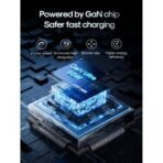 JOYROOM Multi USB Charger GaN JR-TG10 65W with Cable USB-C to USB-C 100W 1.2m (Black) - Image 2