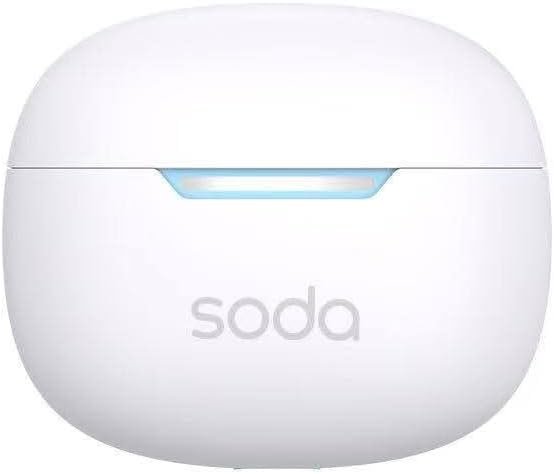 31jxWrGlRSL._AC_SL1000_ Soda STS 230 True Wireless Earphones, White - Image 1