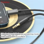 ET-AL01 3.5mm to Lightning Audio Cable 1m AUX Cable for iPhone Car Speaker - Image 3