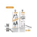 X-Scoot X-Scoot XS-804 Folding Desk Stand for Cell Phones, Tablets & Laptops - Black - Image 3