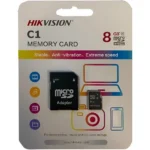 Card Memory Hikvision 8Gb Micro Sd With Adapter