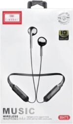 Earldom BH75 Magnetic Bluetooth Earbuds Hanging Sports Earphones with Stereo Microphone