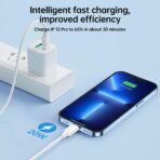 Joyroom S-A9 Fast Charging Data Cable, USB to Lightning, 1 Meter, - Image 6