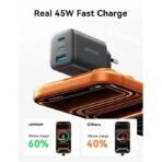 Joyroom JR-TO1 45W GaN Fast Charger with 2 USB-C & 1 USB-A Ports – Multi- - Image 2