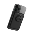 JOYROOM JR-W050 20W Magnetic Suction Wireless Charging Power Bank with Ring Holder 10000mAh - Image 2