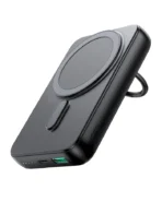 JOYROOM JR-W050 20W Magnetic Suction Wireless Charging Power Bank with Ring Holder 10000mAh