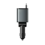 JOYROOM JR-CCL07 3-in-1 Retractable Car Charger - Image 3