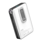 Earldom 20000mAh 3-in-1 MagSafe Power Bank – Wireless Charging + Built-in Cables + Phone Stand