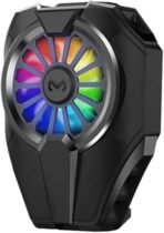 MEMO DL06 RGB Led Mobile Phone Cooling Fan Radiator Cooler BLACK