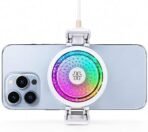 LQ1 PRO Mystic Ice RGB Phone Cooler for Smartphones, Three Control Modes with AI Mode, Up to 25watt, Long Hours of Continuous Gaming - Image 2