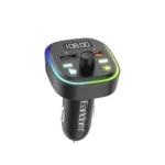 Earldom M85 Wireless Car Charger, USB, MP3, Bluetooth, FM - Black