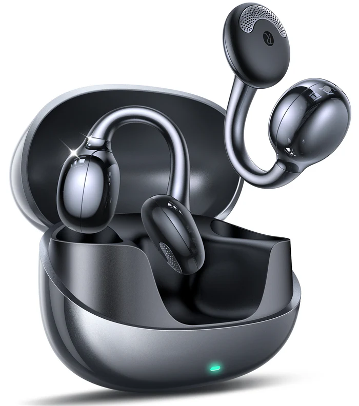 joyroom-jr-oe3-clip-on-earbuds-space-grey_1 JOYROOM JR-OE3 Clip On Earbuds - Image 1