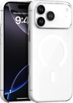 Joyroom JR-17SJ08 Magnetic Case: iPhone 17 Pro Max; Premium Crystal Clear Hard PC Protective Cover; Ultra-Slim MagSafe Compatible Shockproof Shield.
