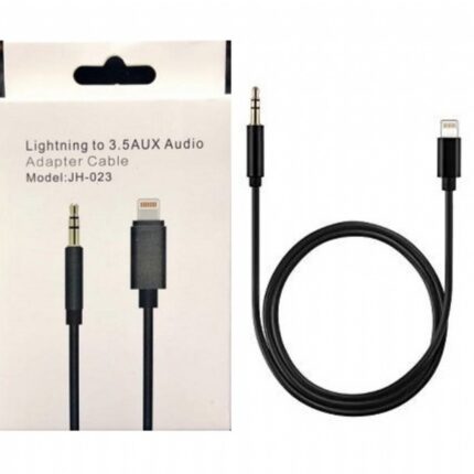 Audio Adapter Cable Lightning To 3.5AUX Model JH-023