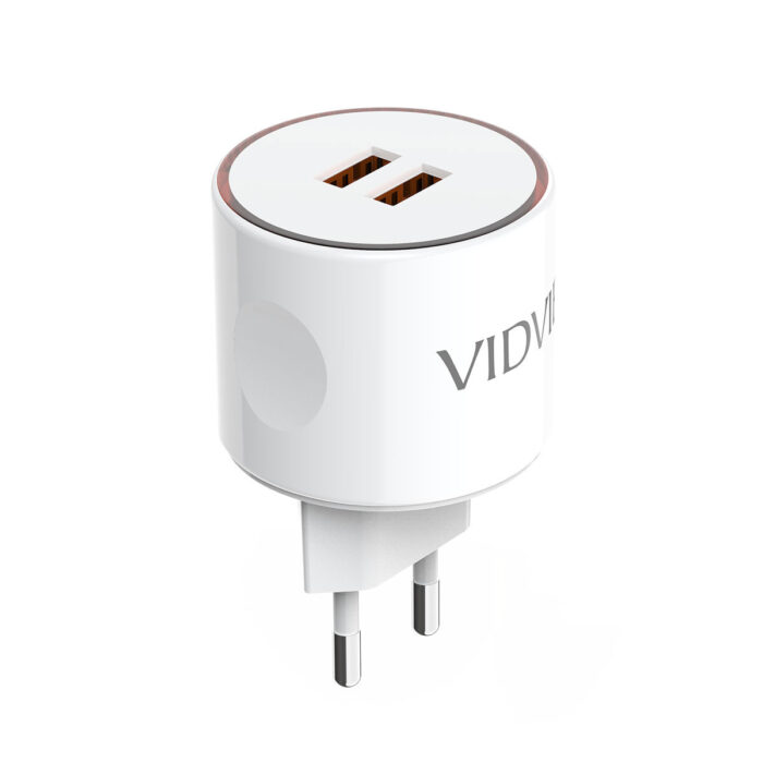 Vidvi PLE228 Wall Charger With Micro Data Cable