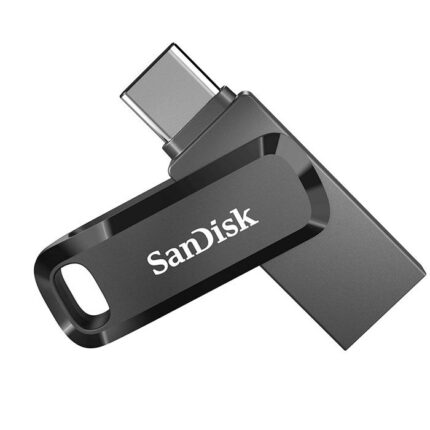 SanDisk 64GB Ultra Dual Drive Go USB Type-C Flash Drive / Black