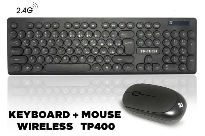 Keyboard + mouse TP-TECH Wireless TP400