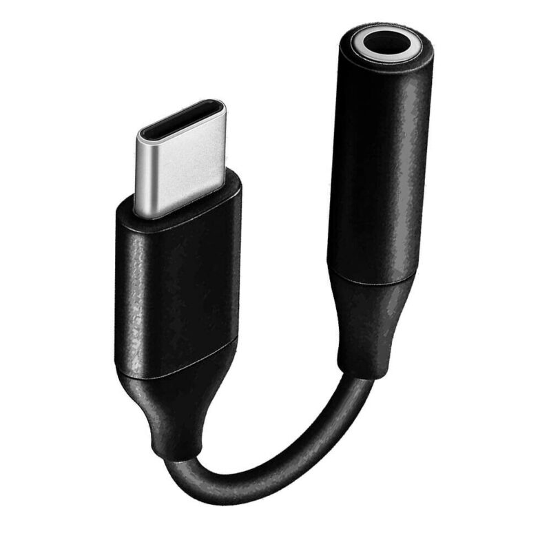 Samsung Usb C Headset Jack Adapter White Black Kwkap