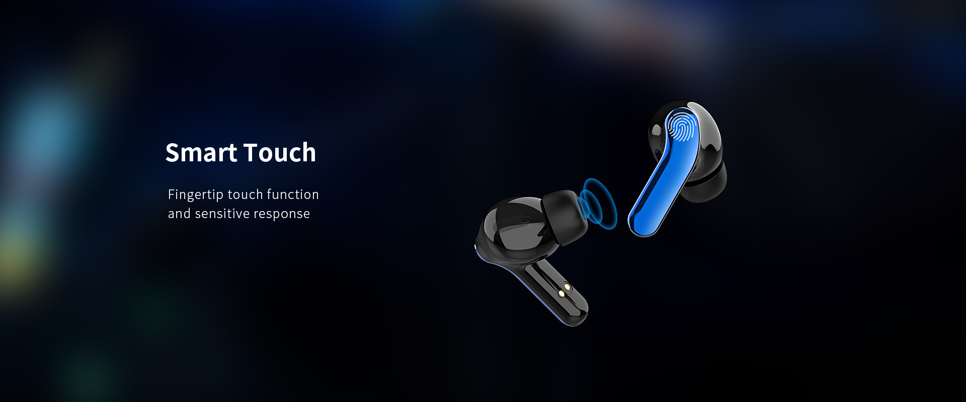 RECCI REP- W18 WIRELESS EARBUDS 